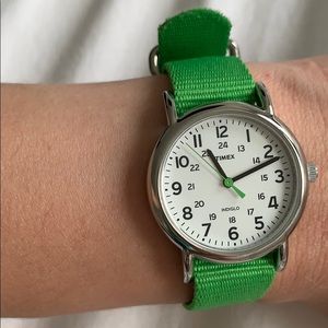 Green Timex Weekender